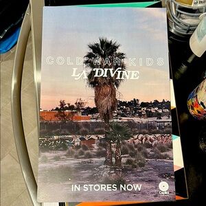 Cold War Kids LA Divine Promo Poster